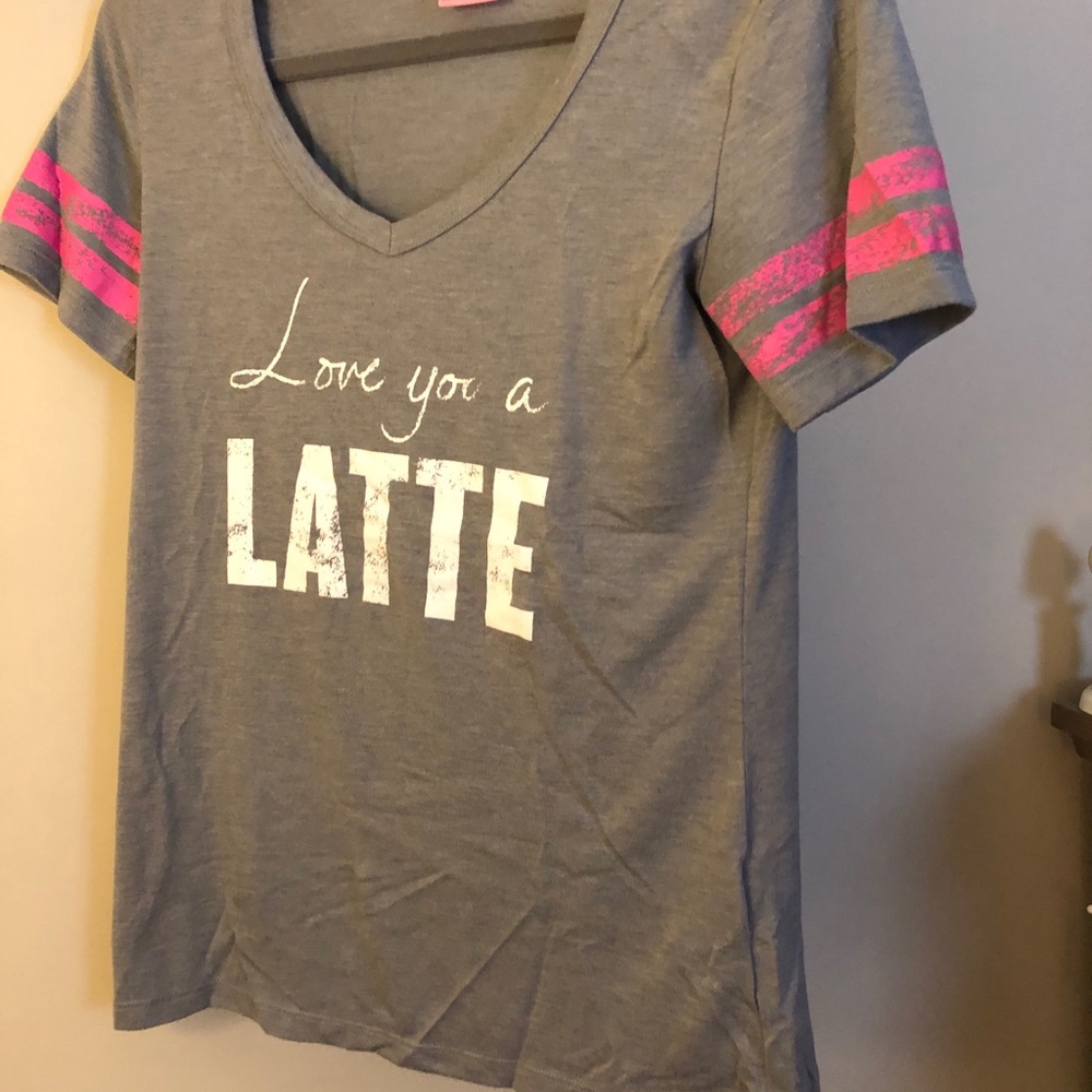JENNI Intimates Love You A Latte Tshirt